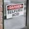 Signmission Sulfuric Acid Danger Sign, Vinyl Decal, 14in W x 10in L, 2PK OS-2PACK-DS-D-1014-L-19474 - alternate 4